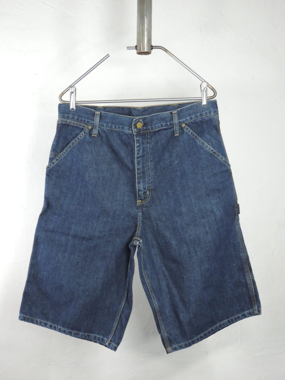 CARHARTT CARGO BLUE SHORTS - Imagen 4