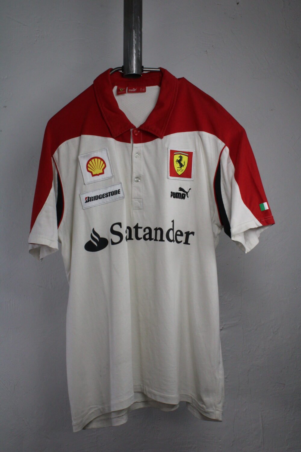 PUMA FERRARI F1 WHITE POLO