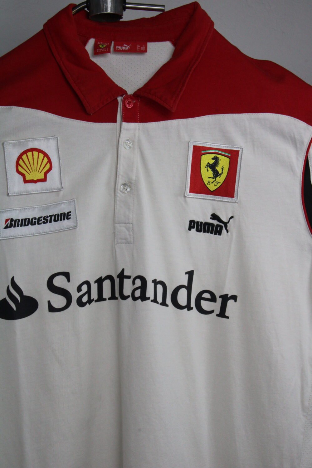 PUMA FERRARI F1 WHITE POLO - Imagen 3